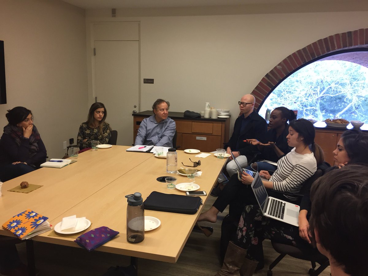 Delighted to welcome <a href="/EmanuelGarzaF/">E Garza Fishburn</a> back to <a href="/hgse/">Harvard Graduate School of Education (HGSE)</a> , years after he graduated from intnl ed policy program, to talk to current students