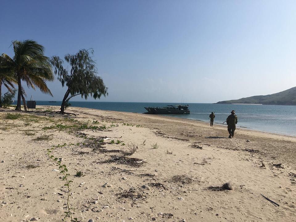 ngpeake78's tweet photo. Last week the troops of 35 Water Transport Squadron conducted their annual certification excercise, Ex Green Anchor.  Excellent training conducted by some of the luckiest soldiers in the Army. @17CSSBDE @10fsb #goodsoldering #10FSB https://t.co/BVekGYlzir