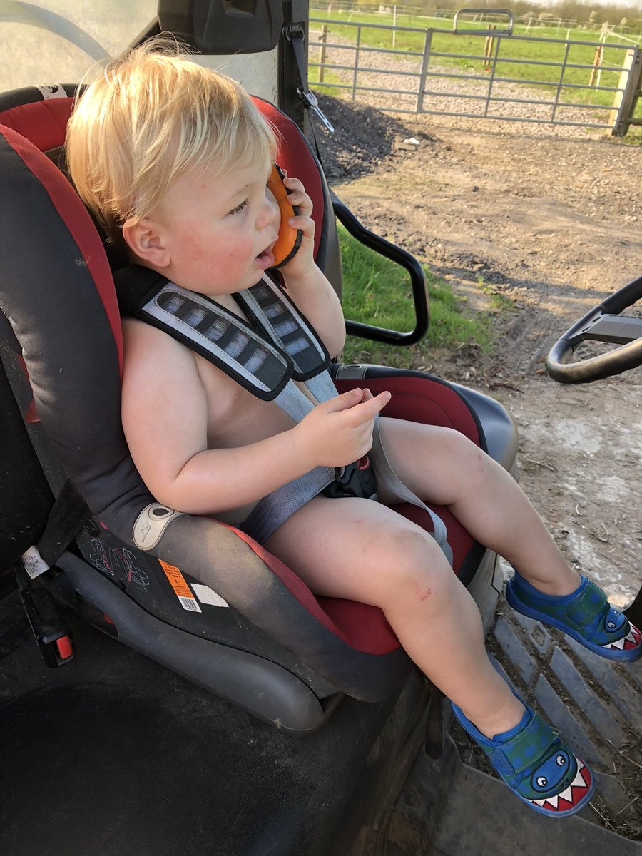 JamesShouler's tweet photo. Not quite what #gallagheruk had in mind when they designed their fence tester!!! Hello hello hello https://t.co/rB3aw8BgaL