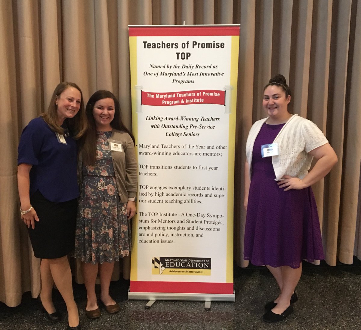 MrsHwcpsmd's tweet photo. I’m very honored to be a Teacher of Promise. Today was everything that I’d hoped for. 📚🙌🏼 I learned how to spark Ss intellectual curiosity by teaching the whole person. @MdPublicSchools #AspiringTeachers #MDTOP18 #WCPSInterns #wcpsmd https://t.co/BJyBVTrpBx