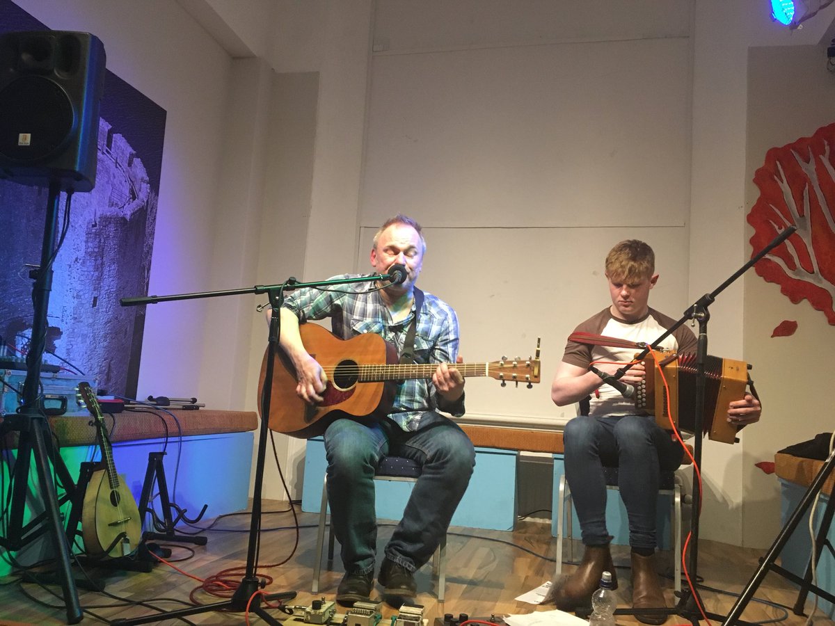 Savinamuseum's tweet photo. Robin James Hurt in Concert tonight - brilliant music- fantastic atmosphere https://t.co/h3Hj2eEKNI