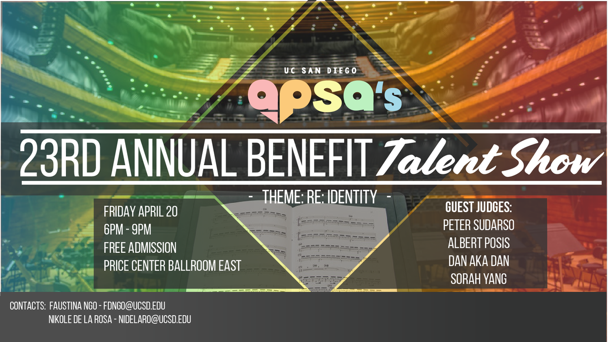UCSD_APSA's tweet photo. TODAY IS THE DAY https://t.co/LPxcUZIoHT