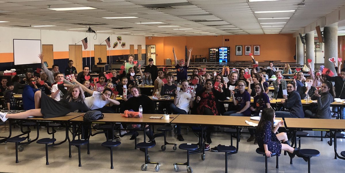 Thank you to everyone who helped make notes of encouragement for the cast and crew of GMS Drama’s production of Hairspray Jr. Our kindness project was a major success!! Come see them at Ryle tonight at 7PM and tomorrow at 1PM and 7PM! #RyleDrama #GMSDrama #KindnessProject