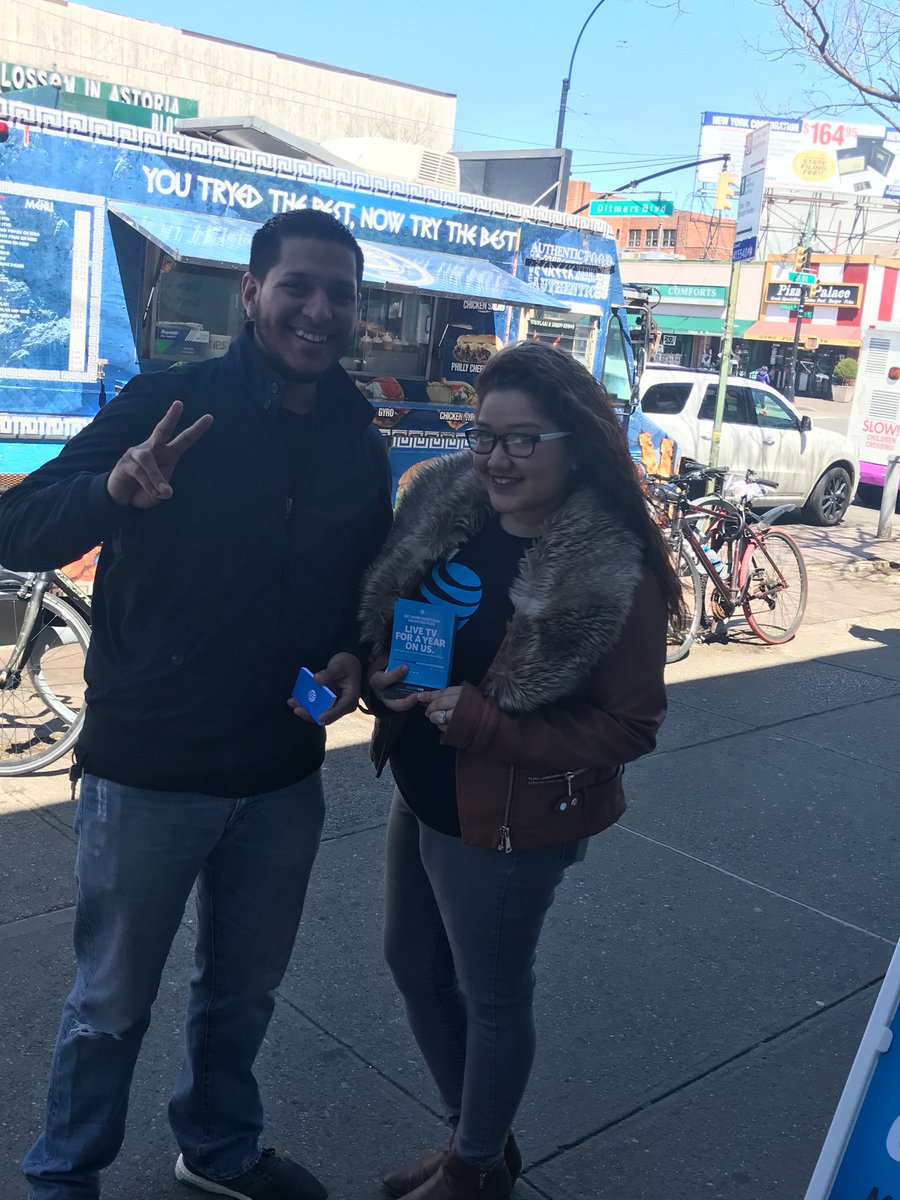 31Ditmars's tweet photo. Jason and Liz taking it to the streets to Take Back NY! @MaxAcevedo8 @JAYORTIZNYC @Danny_Perez_01 https://t.co/Jnb0azoEmw