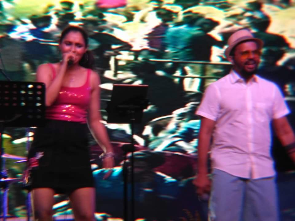 AndreaJermiahFC's tweet photo. #Andrea #AndreaJeremiah Live performance with Singer Ranjith #Dhanvanthra2018 #Dhanvanthra2K18 #DSMCH @andrea_jeremiah https://t.co/g66wrsgTDp