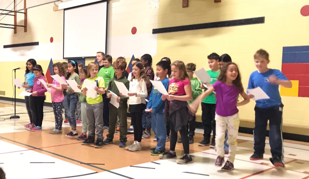 The #greenteam singing an original song at our #StewardshipofCreation liturgy. So proud of their hard work & dedication in caring for our #Earth everyday! 🌏❤️#SJAecogold #makeeverydayearthday