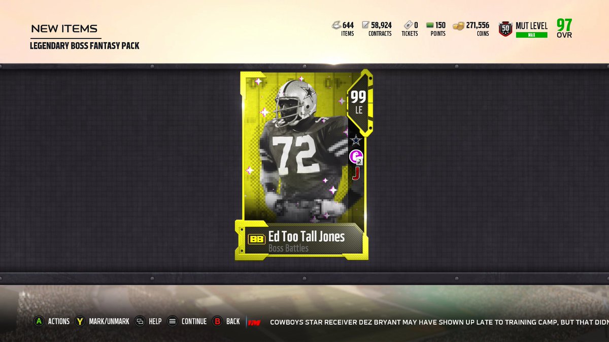DraglineDrummer's tweet photo. Welcome Too Tall to the squad!
@EASPORTS_MUT
@MUTGuru @EA_KRAELO #HappyLegendaryBossDay
#BossBattles #MUTSeason #LegendaryBoss https://t.co/vytd1QBSZl