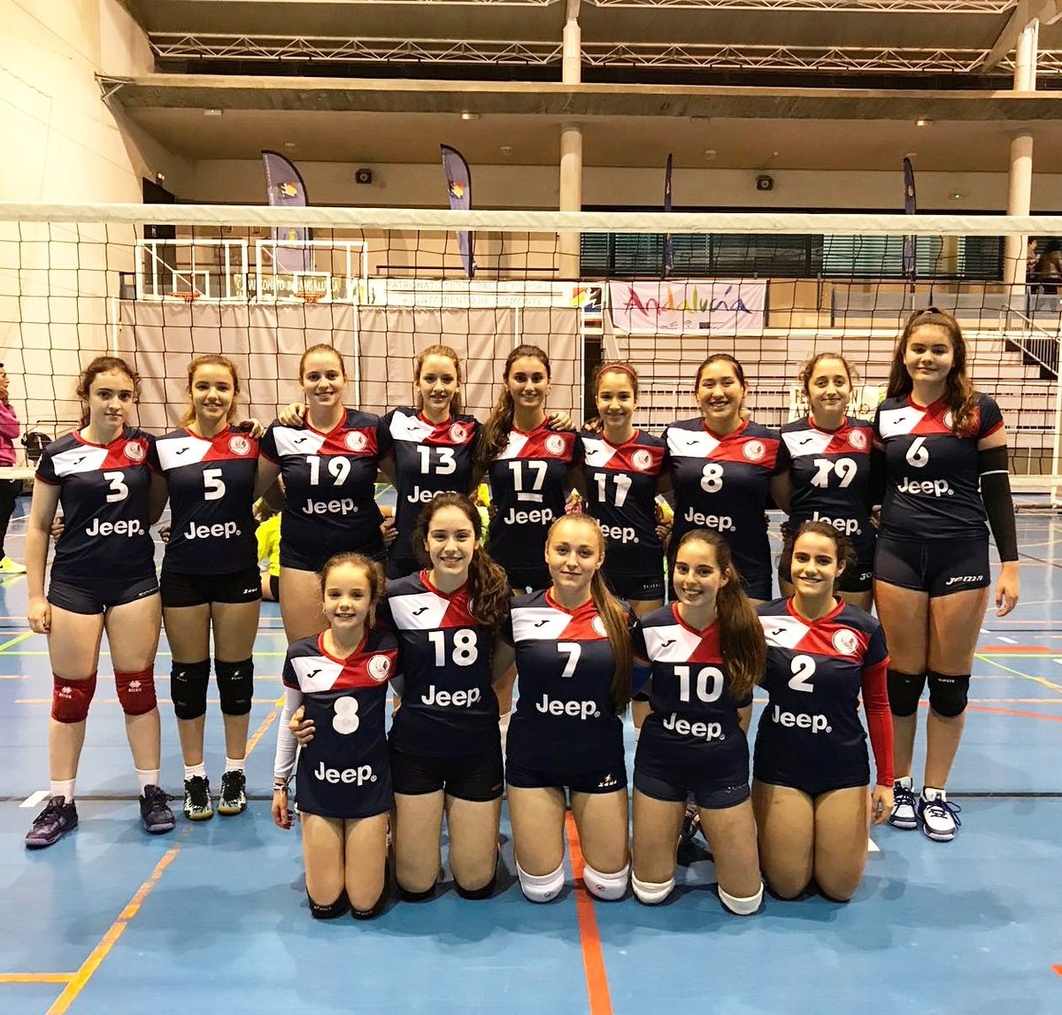 tomaresvoley's tweet photo. Pasamos a cuartos como primeros de grupo tras ganar en otro partido sufrido 3-1(22-25/25-16/25-15/26-24) ante COSTA VOLEY.
MAÑANA A LAS 11:00 NOS JUGAMOS UNA PLAZA PARA LAS SEMIFINALES ANTE ADECOR
#SEGUIMOS
#CADEBACAD18
#somosvoleiboltomares
#JEEP #ESAVENTURA #FIAT #LOWGYM https://t.co/UyURaIV5qG