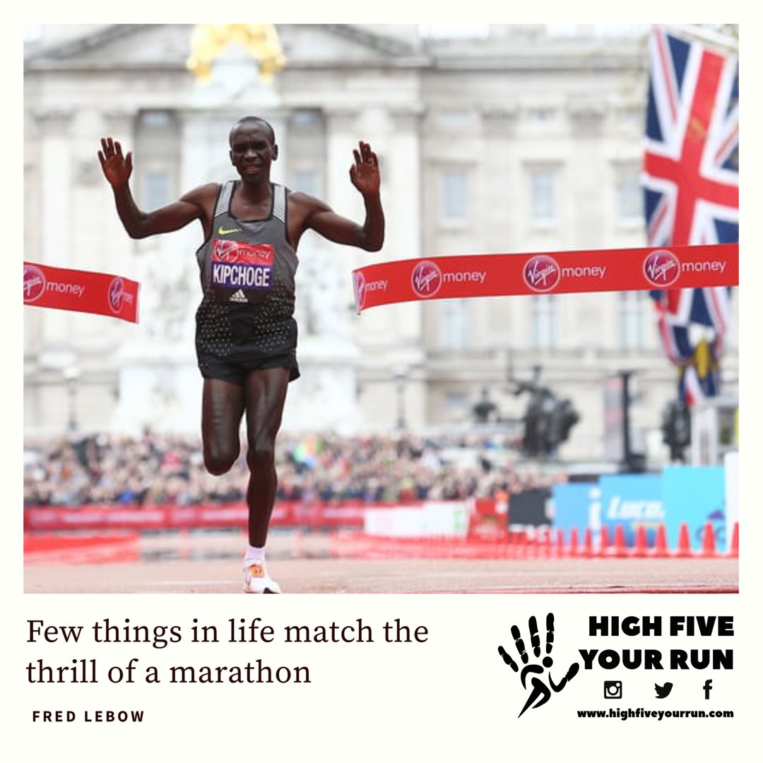 It’s #londonmarathon weekend. Good luck and hats off to all you #mightymarathon #runners #highfive