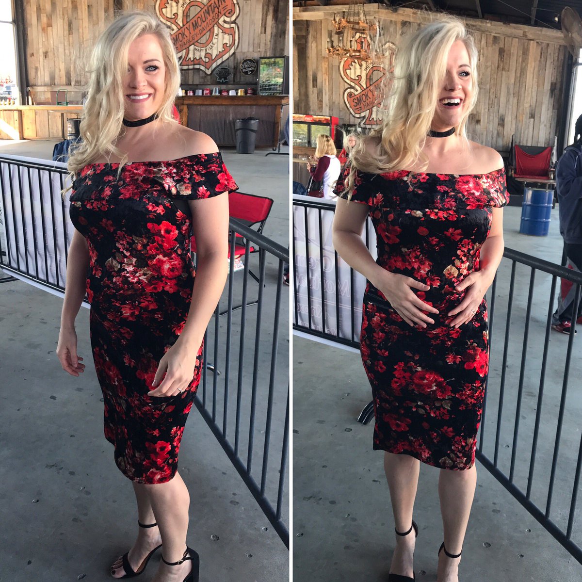 My beautiful wife <a href="/JenOxendine/">ningselle</a> with baby Ox in her belly, as she prepares to take the mic at <a href="/valorfights/">Valor Fighting Challenge</a> 49 LIVE on <a href="/Flocombat/">FloCombat</a>