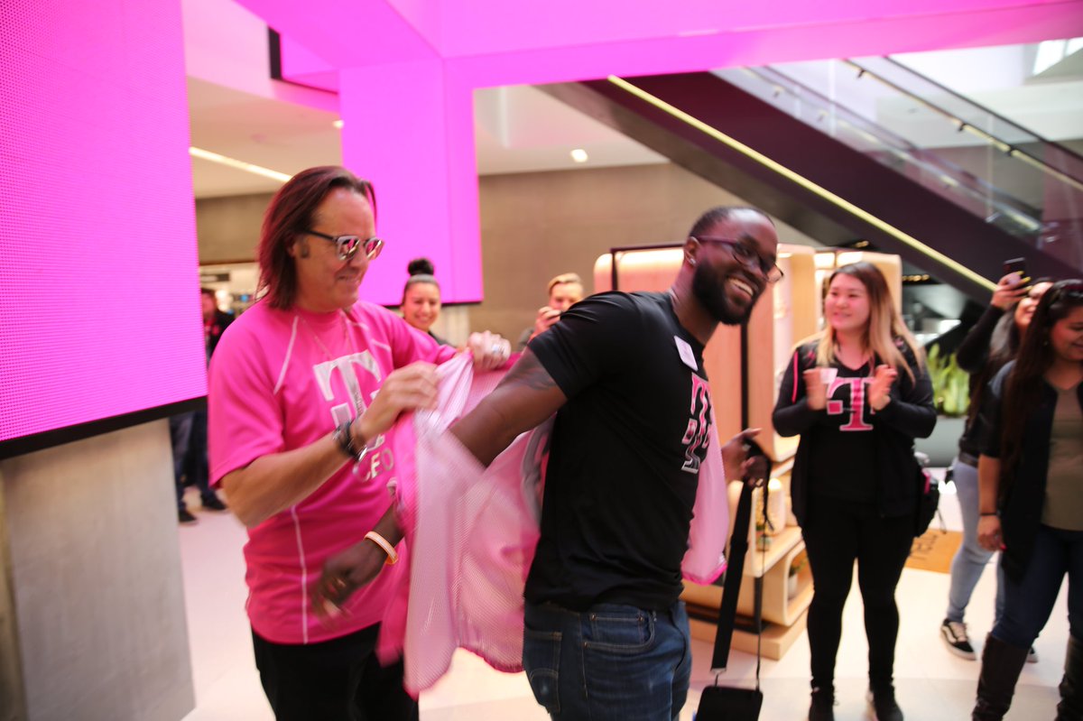 John Legere tweet media