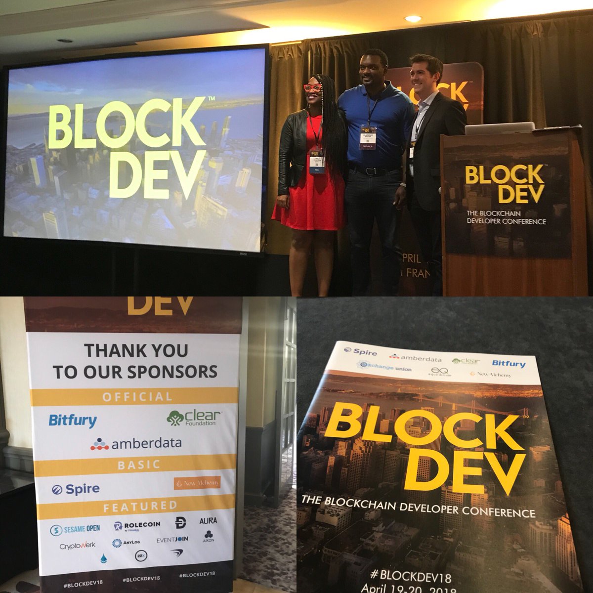 TyshawnJay's tweet photo. Retweeted RoleCoin (@RoleCoin):
We are honored to have been chosen the winners of #BlockDev18 BlockDev Conference for @RoleCoin by @steam_role where we are using the #blockchain to help #STEM #STEAM #diversity #futureofwork #ICO #cryptocurrency https://t.co/fUOUiwahOu