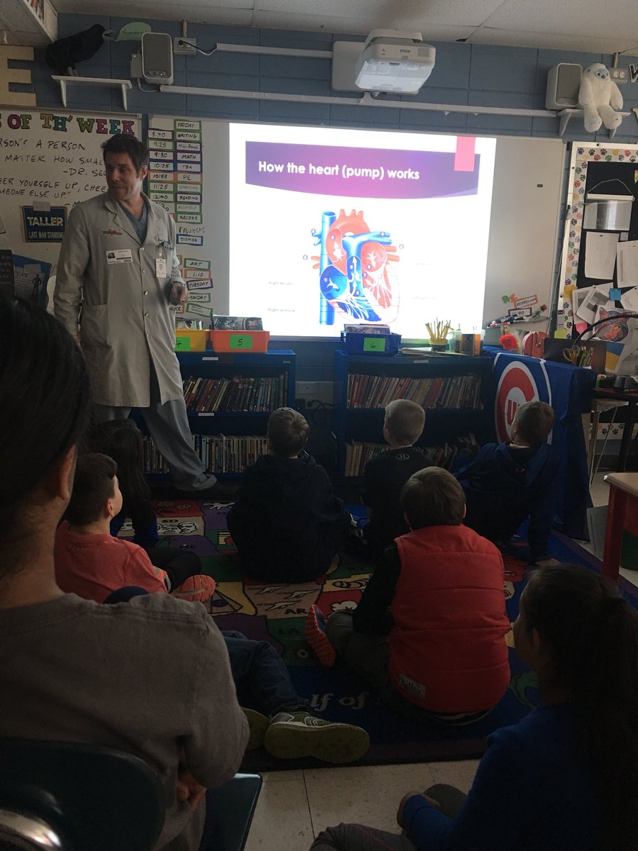 Last day of career fair for 4th grade! Kids listened to a “heartfelt” presentation from our own parent cardiologist. And a very “structured”presentation on being an architect #engage109 #wilmot109
