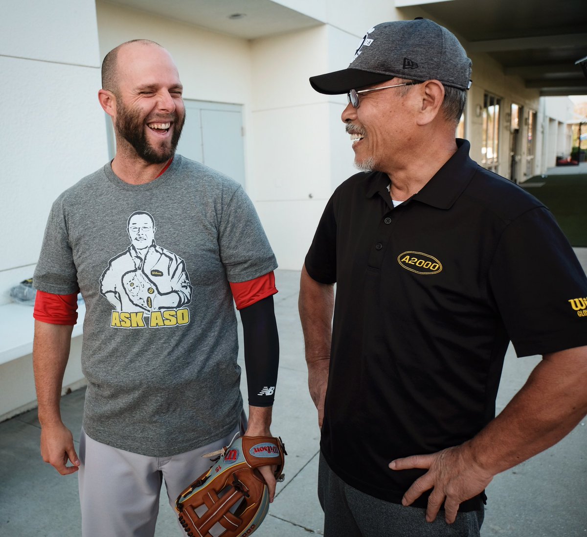 wilson baseball shirt