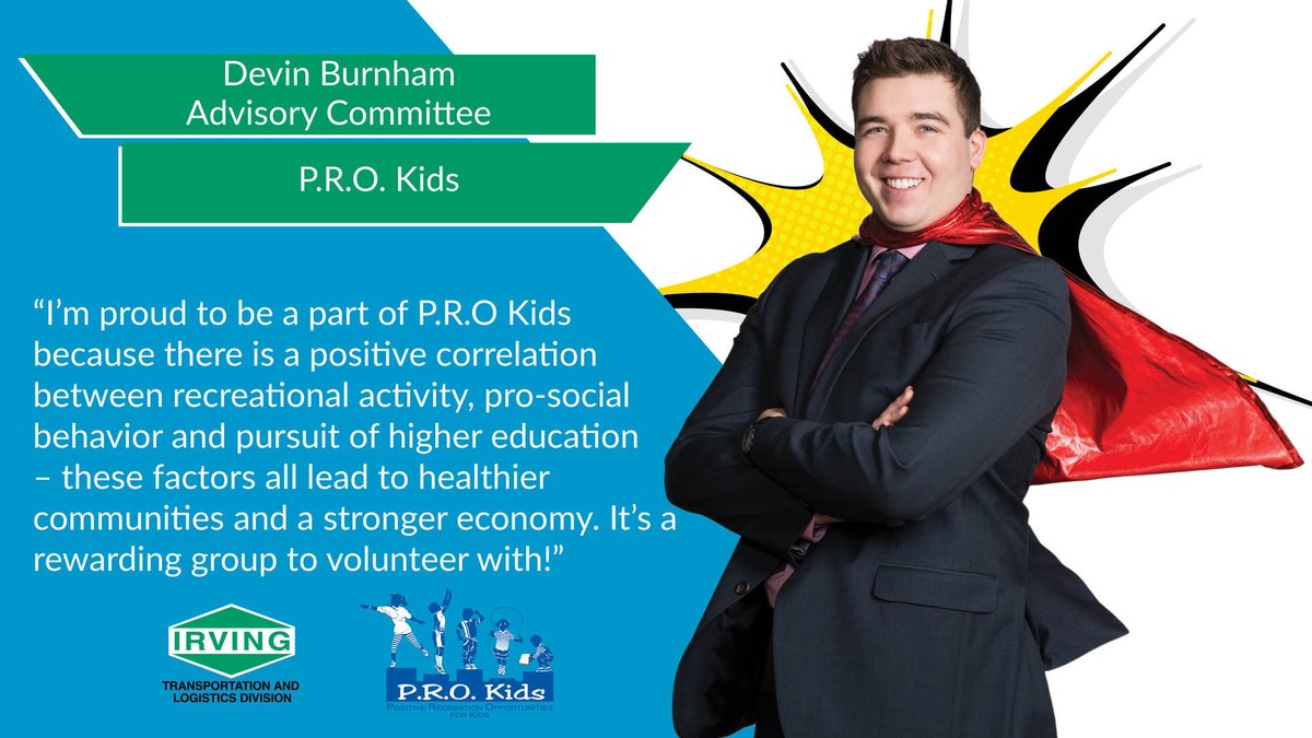 J.D. Irving, Limited (@jdirvinglimited) on Twitter photo There are so many rewards in volunteering!
Devin is one of our volunteer heroes we're celebrating this week! <a href="/PROKidsSJ/">P.R.O. Kids</a>
Happy #NationalVolunteerWeek! There are so many rewards in volunteering!
Devin is one of our volunteer heroes we're celebrating this week! <a href="/PROKidsSJ/">P.R.O. Kids</a>
Happy #NationalVolunteerWeek!