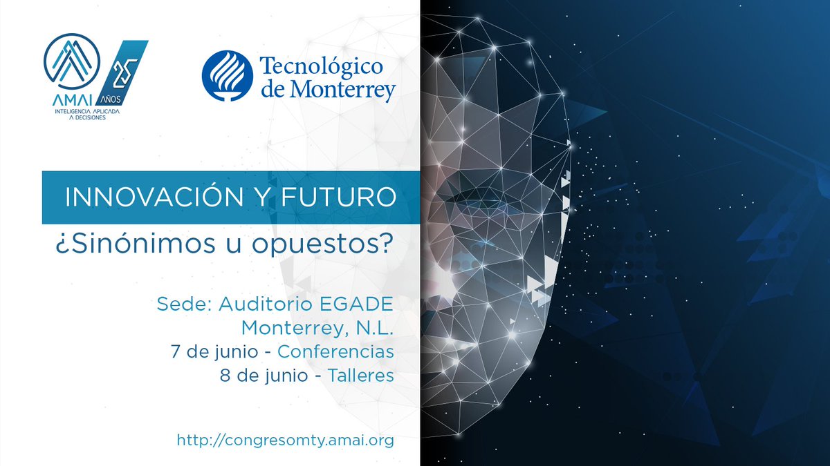 AmaiMexico's tweet photo. #CongresoAMAI 2018

🗓️ 7 de junio - Conferencia
🗓️ 8 de junio - Talleres 

¡Nos vemos pronto, Monterrey! 😉 https://t.co/jPelv0I039