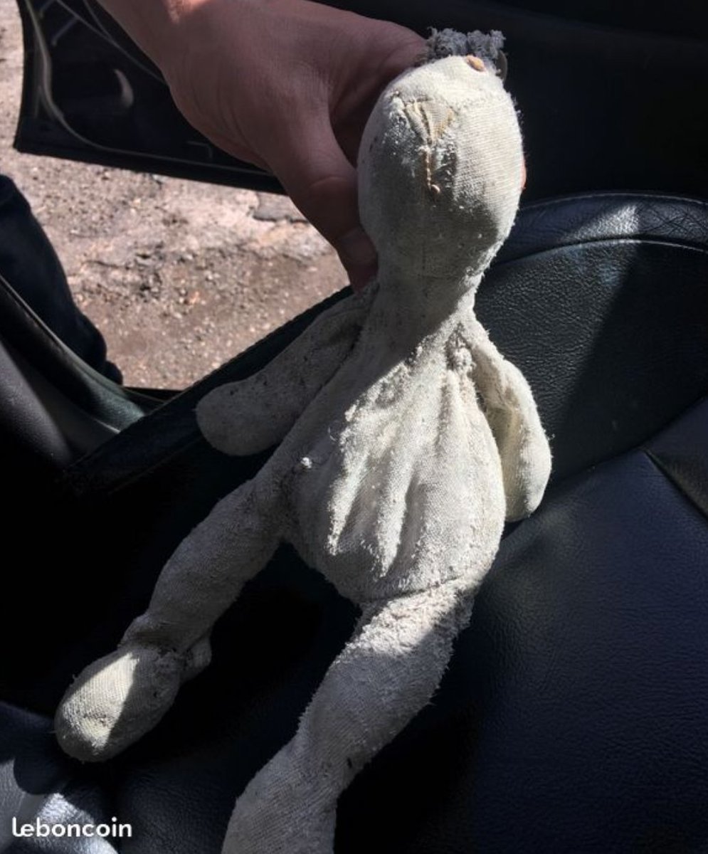 Annonce vue sur LeBonCoin le 19/04: #doudou trouvé sur le parking à l'entrée du camping le Saint Bazerque. Sur la route de Lourdes vers le site de Gavarnie. <a href="/sos_doudou/">Oùkilé mon doudou ?</a> <a href="/doudou_perdu/">app_doudouperdu</a>