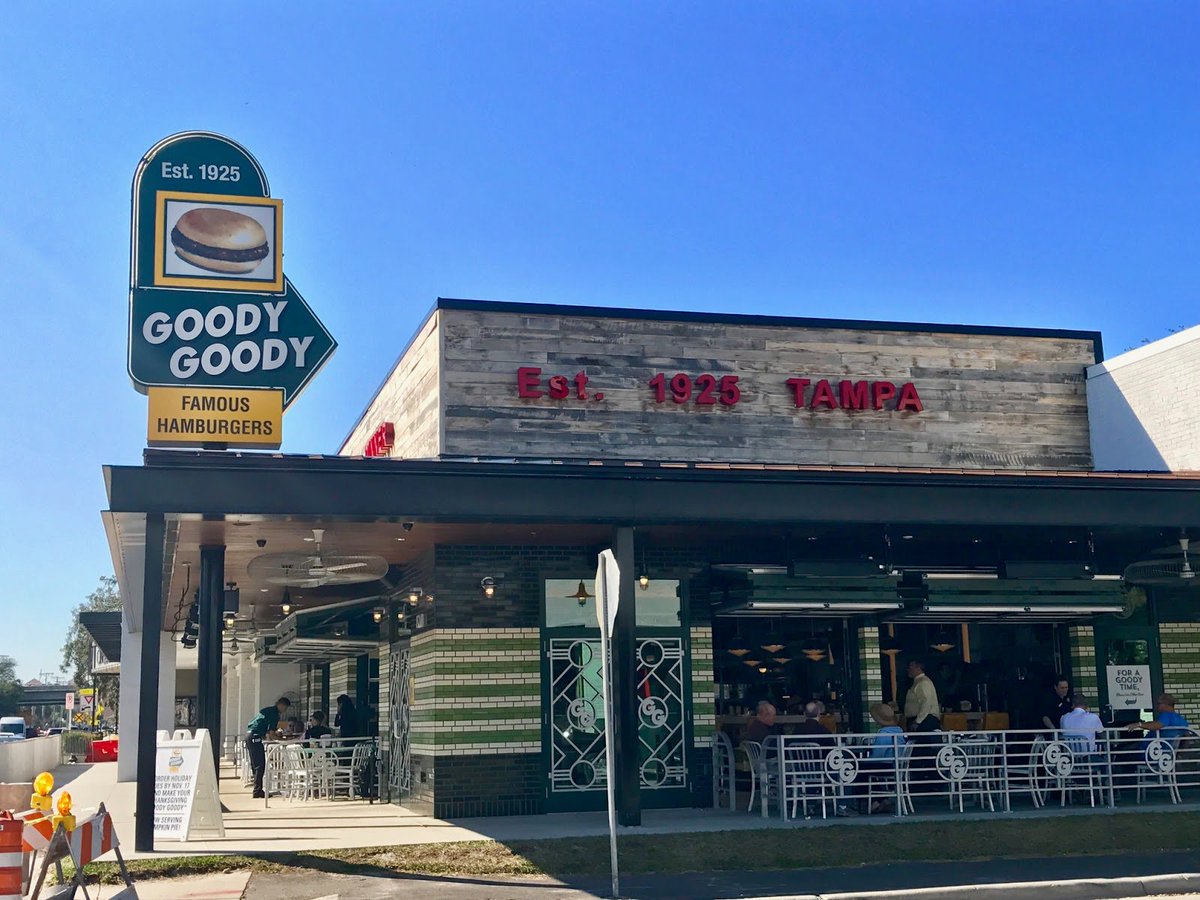 BB_Tampa's tweet photo. Shout out to @GoodyBurgers ! The food was amazing tonight, we all had a great time! @LadyCompliance @HughesShelton @Schroeder458 @WebleyOnTheGo @dj_ironmike @iambackpackkid #tampa #bestbugers #thankyou #bbtampawalk https://t.co/AmKiict54M