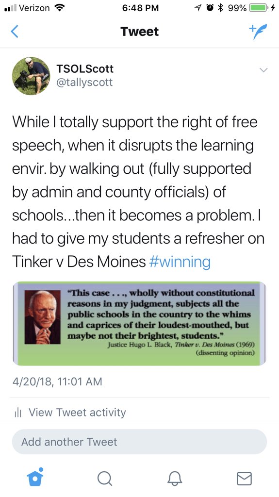 FloridianCraker's tweet image. #highlyeffective #history #informedstudents #billofrights #2A