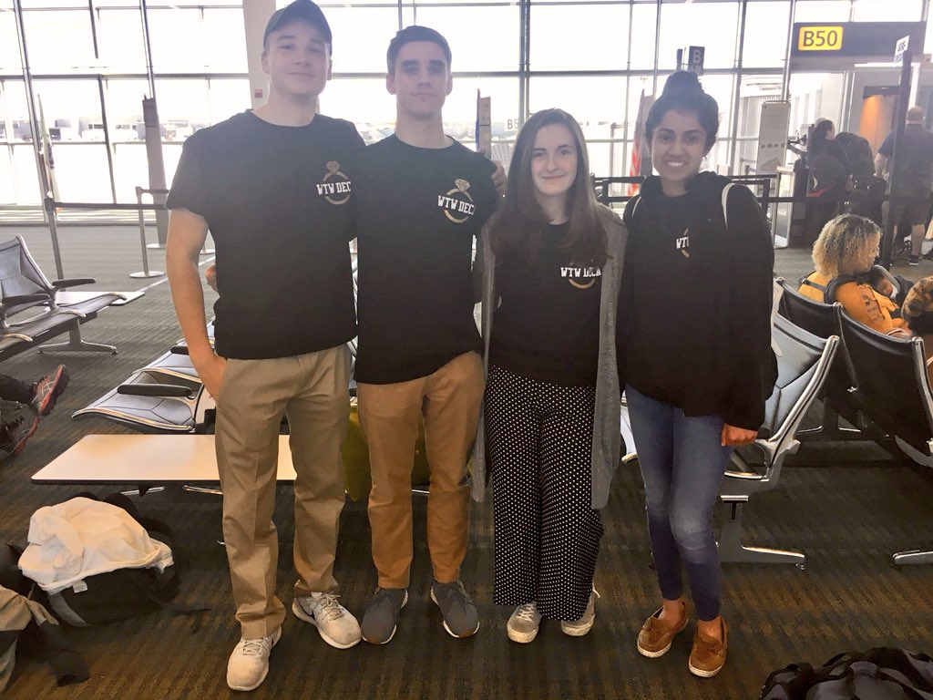 MsTreague's tweet image. We’re coming, Atlanta! ✈️✈️ @WTWDECA is ready for #DECAICDC