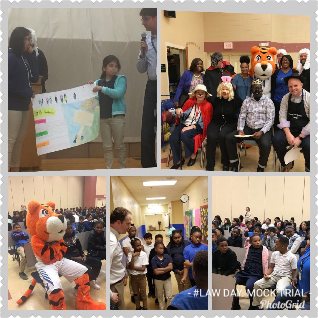 WinridgeE's tweet photo. National Law Day with INTERNATIONAL Paper Legal Department and guest judge "Geoff Calkins and U of M Mascot Pouncer present mock trial at Winridge.
#Separation of Powers
A FRAMEWORK for FREEDOM
#GO Wildcats
We love our adopters! #IPROCKS @SCSNewsroom @SCSSupt @IntlPaperCo https://t.co/RTJHFv0vi6