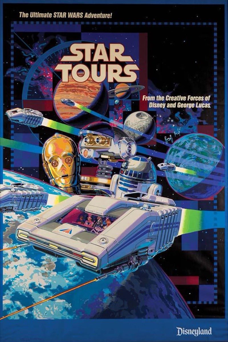 Retro Poster Disneyland Paris