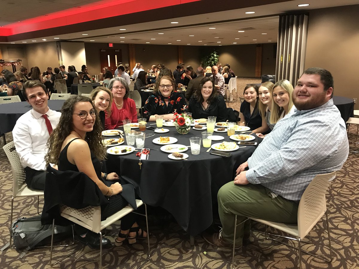 cardinalcomm's tweet photo. Cardinal Communications is celebrating the year’s accomplishments at the 13th annual Louie Awards! @BSUCCIM https://t.co/oZg4aJw6Zb