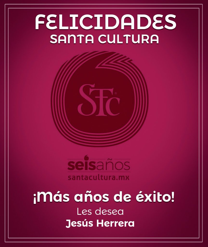 JesusGHerreraP's tweet photo. Felicito a @santacultura en su Sexto aniversario.
Plausible la labor y el esfuerzo de sus titulares Jose Luis Pérez Cruz y Gina Mejía por impulsar y promover la cultura.
#SantaCultura #SantaCulturaSeisAños #RadioxInternet #Oaxaca #México https://t.co/wiUkDPQBVQ