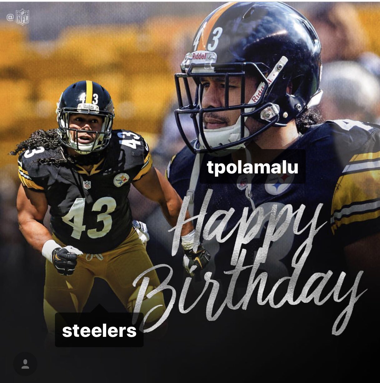 Tha End Of Da Bench wants to a Wish A Happy BDay to NFL Legend Troy Polamalu  