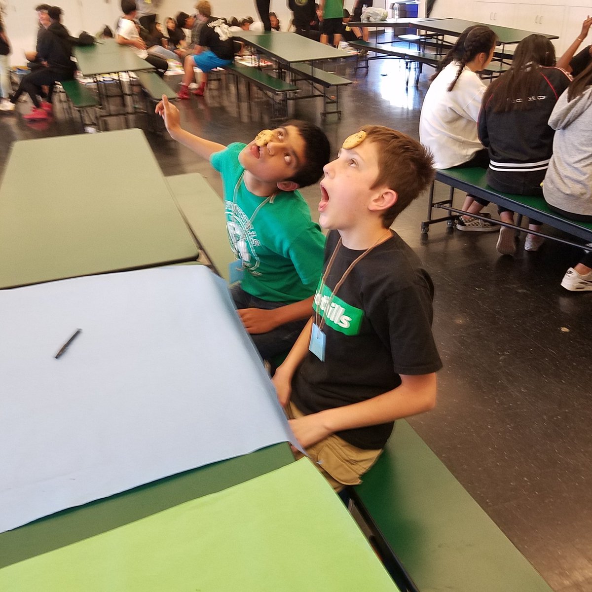 mshongx3's tweet photo. First annual #HighlanderGames was a success! Ss had fun making clay Scottie dogs and eating a cooking with their face 😂 #FoothillsMS https://t.co/Jh7RPk003g