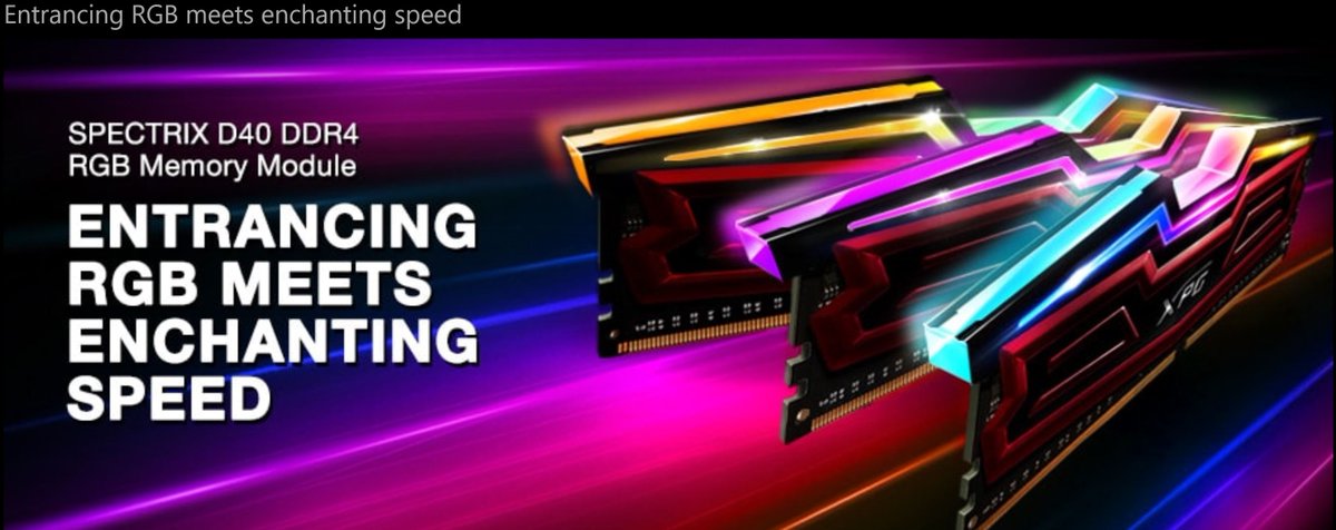thehubzero's tweet photo. Looking for RGB Ram???? The Adata XPG Spectrix D40 32GB DDR4-3000 4x8GB Kit is the way to go, latest and greatest kit available at: https://t.co/uMjYMgmEYs 

#PCGaming https://t.co/IKMdsZs5lA