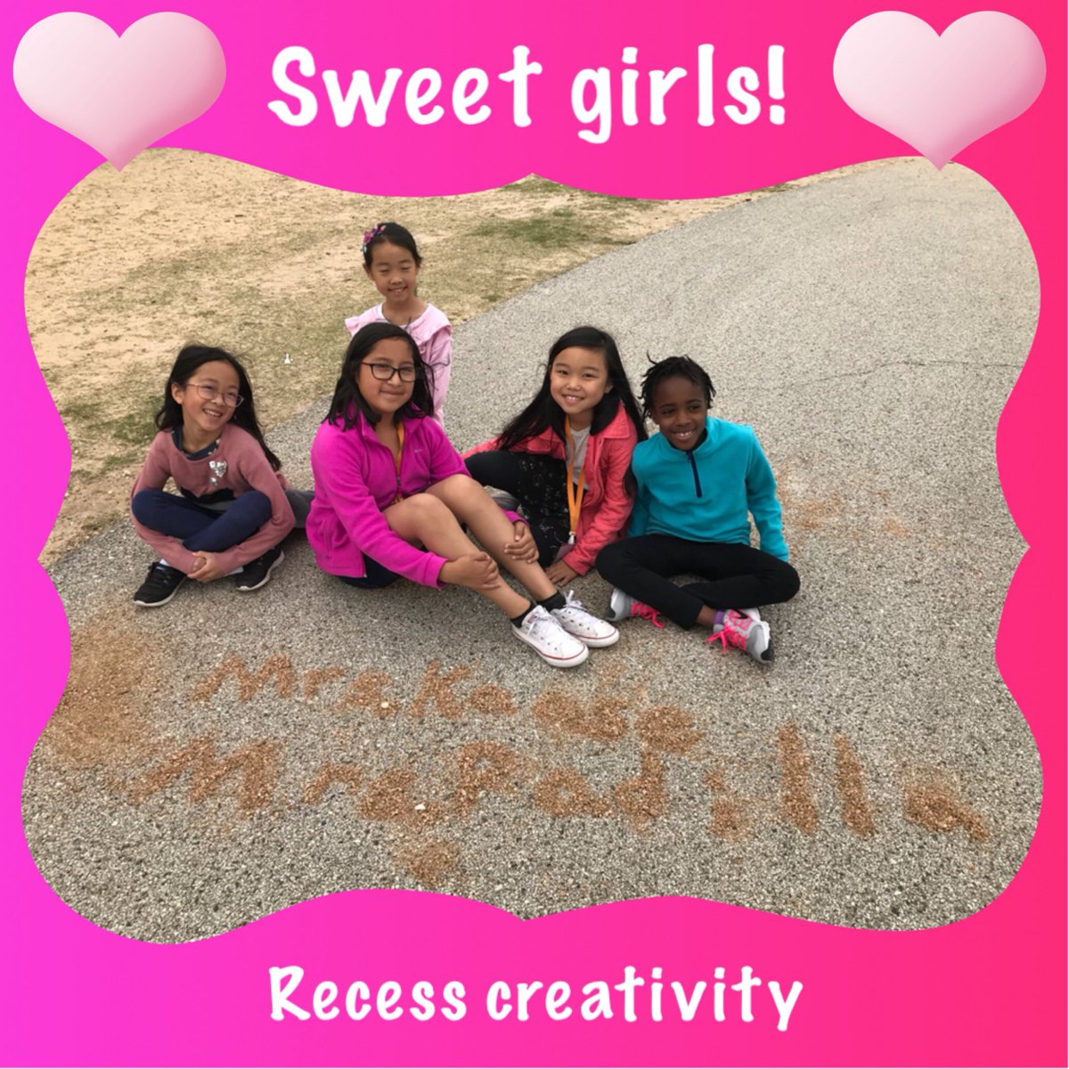 Recess creativity!