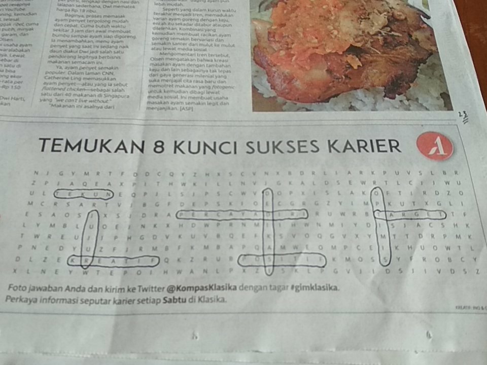 shipopratama's tweet photo. Perkaya informasi seputar karier setiap Sabtu di Klasika @KompasKlasika #gimklasika https://t.co/3sBotuwzLu