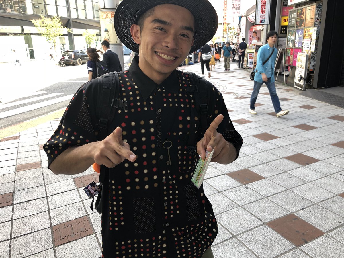 ApopダンサーHIDEくんに見つかった！ダンスめっちゃうまいひとや