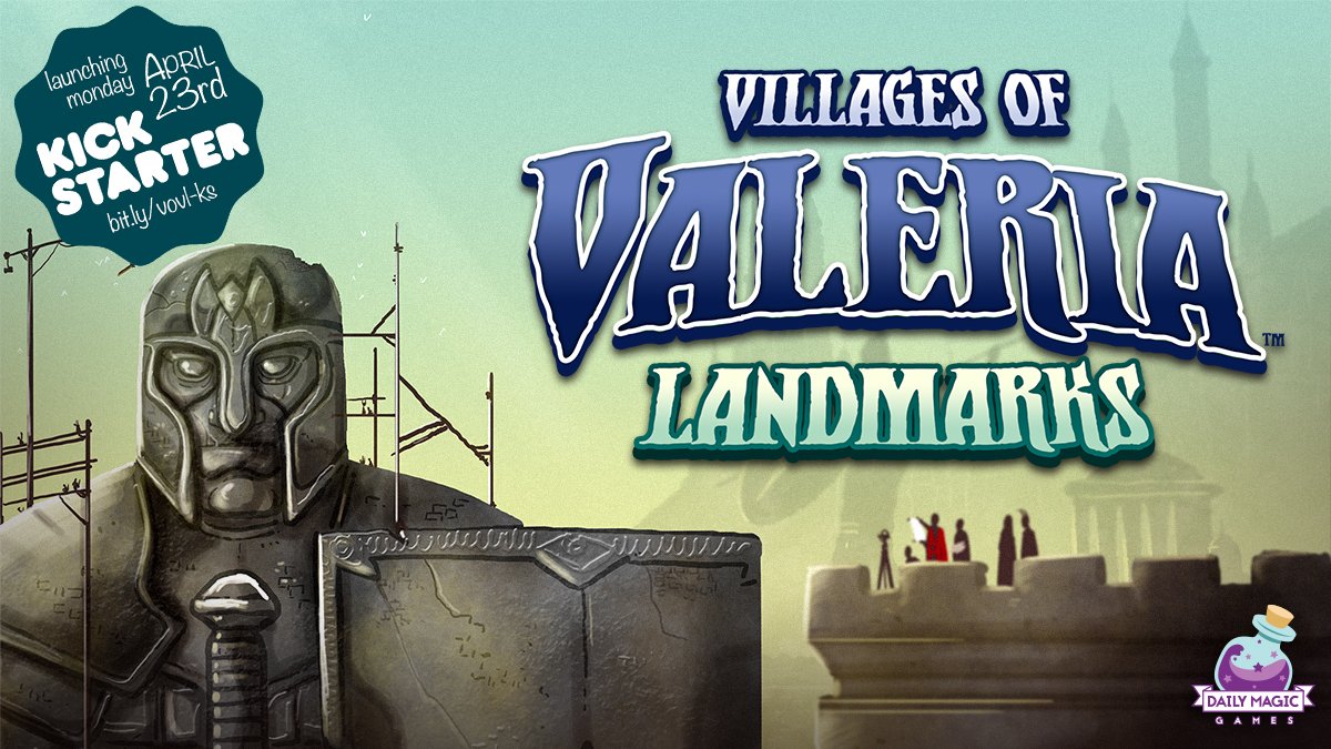 _dailymagic_'s tweet photo. Do you wanna peek at Villages of Valeria: Landmarks? Come take a look at the @Kickstarter preview page and click the #NotifyMeOnLaunch button so you can be a Day One Backer.
https://t.co/HTKJl9r69i 
@rholzgrafe @txemico https://t.co/B9kPomtGek