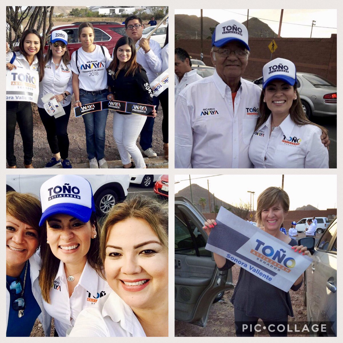 LorenaGaribayUl's tweet photo. Con mucho entusiasmo y un gran equipo apoyamos en Guaymas Norte al próximo Senador @tonoastiazaran al Dip fral @saldana_negro y nuestro próximo presidente @RicardoAnayaC #SonoraValiente #AlFrentePorMéxico 💪🏻🧢 https://t.co/62B7jijiQP