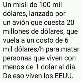 JCGuerrera1's tweet photo. #AsíEsEEUU
Ayudar a #PuertoRico genera gastos, "AYUDAR" a #Siria matando gente le es mas rentable...
#CosasDeLocoss https://t.co/l2VFVUDvNE