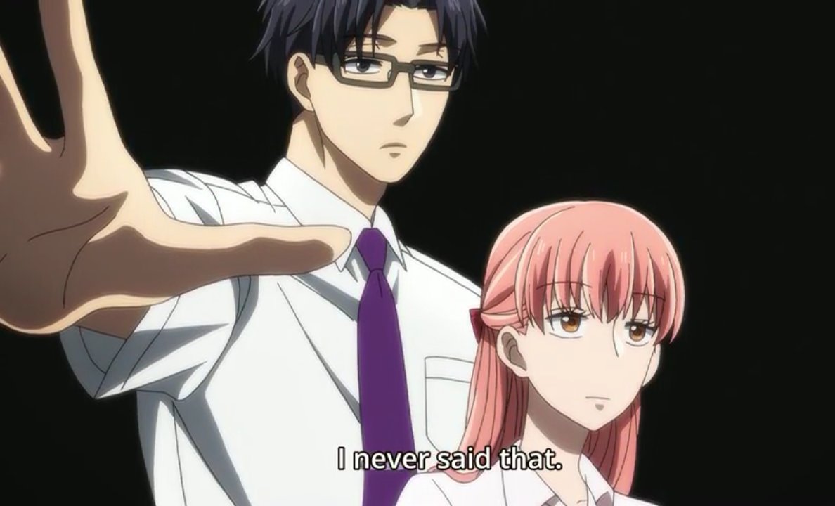 cassi 💛 || always in need of 10 hrs sleep 😴 on Twitter: '😲😳😳😳 #Hirotaka and #Narumi sweet scenes 4/5 #wotakoi https://t.co/z3fZVQYIQD' / Twitter