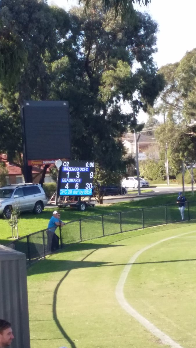 Quarter Time Mazenod v Beaumaris