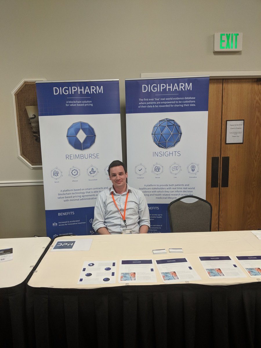 YourDigipharm's tweet image. #Digipharm is making waves worldwide 🌏

This week our team presented at the Pharma Access Leaders Forum in London, and attended and exhibited at The Global #Blockchain Summit in Denver, Colorado 😁🙌