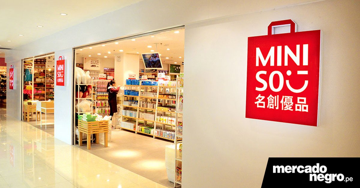 mercado_negro's tweet photo. #Retail
El retailer japonés Miniso llegó al Perú  ►https://t.co/P6bG8mwyFX https://t.co/oj1xNHa3xN