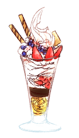 パフェのtwitterイラスト検索結果 古い順