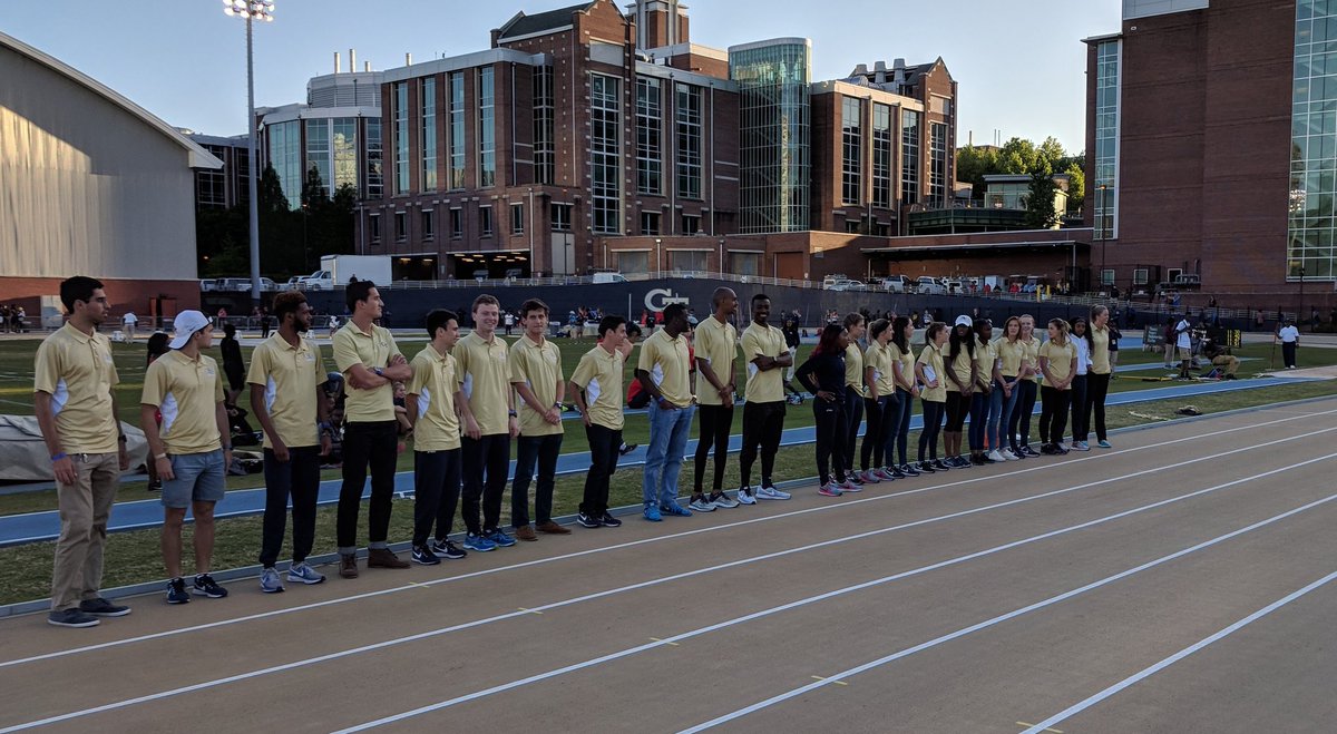 GT_trackNfield's tweet photo. #ThankYouSeniors https://t.co/hQNsCdYtJ9