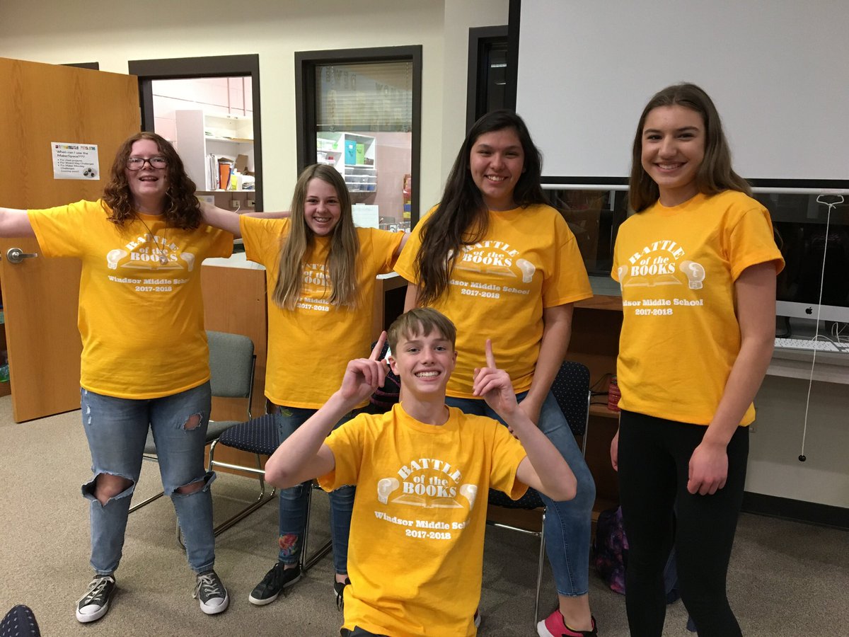 Our 8th grade Battle of the Books team is moving on to the championship next Monday at Chappellow K-8! Congrats to these great readers and thinkers!! #battleofthebooks #WMSwizards