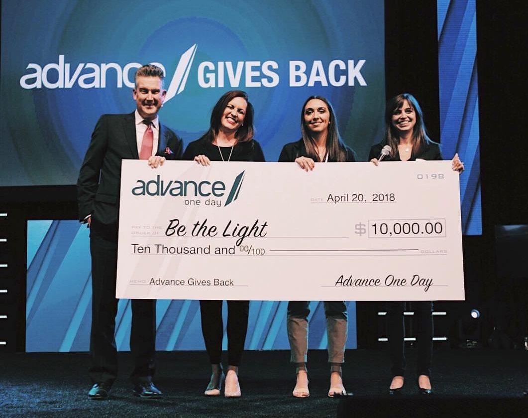 Be the Light had a blast learning and meeting other SWFL business leaders at Advance One Day! Thank you AOD for giving back, we are grateful for your generosity and for believing in us! 
#AODswfl #ThankYou #BeTheLight