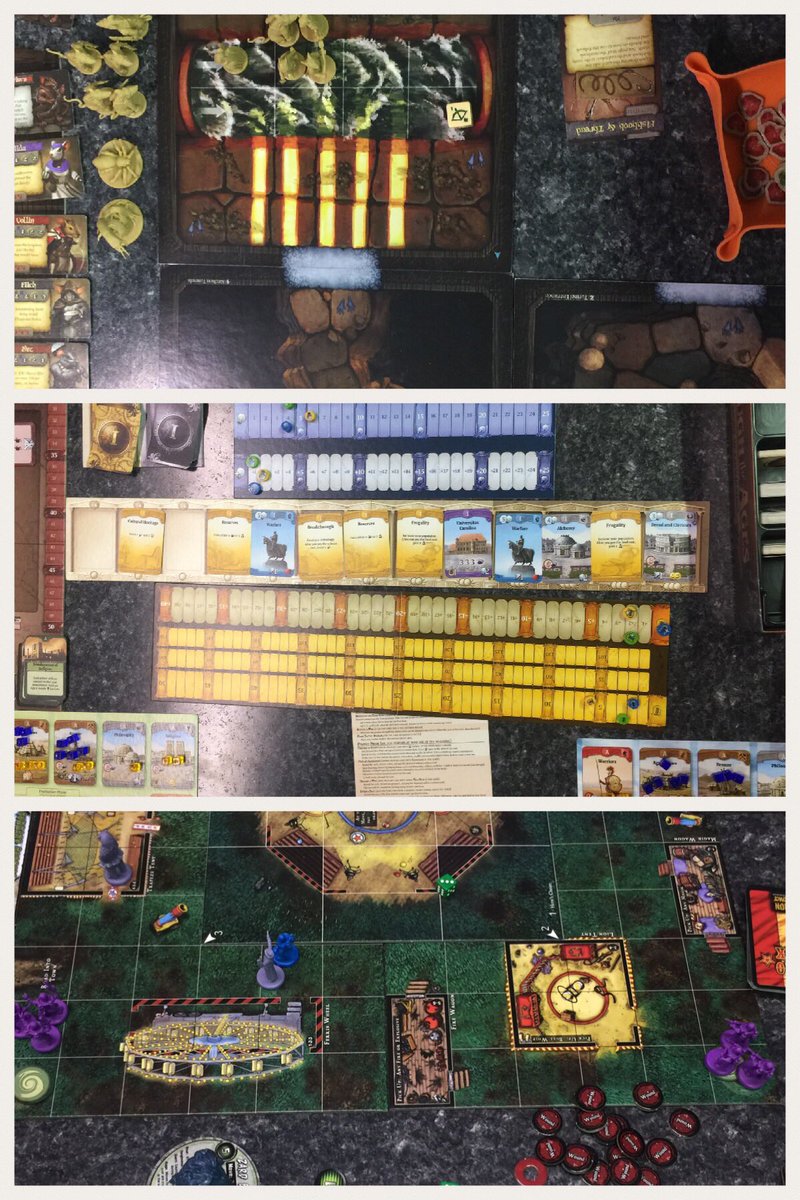 SuperRussellMan's tweet photo. Last week @RockheadsComics we had some epic #tabletopgaming #miceandmystics @PlaidHatGames #throughtheagesanewstoryofcivilization @czechgames #invasionfromouterspace @FFPGames https://t.co/woYsxFnEOp