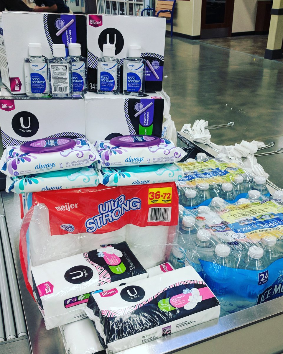 ITDeane's tweet photo. Me & my wife, Kostume Kate, decided to hit our local @meijer to pick up as much as we could to help @LockportHS205 #InteractClub & the #ChicagoPeriodProject. Hit up your store today to take advantage of the sales & help a great cause! #PorterPride https://t.co/iEIHeI3mI0