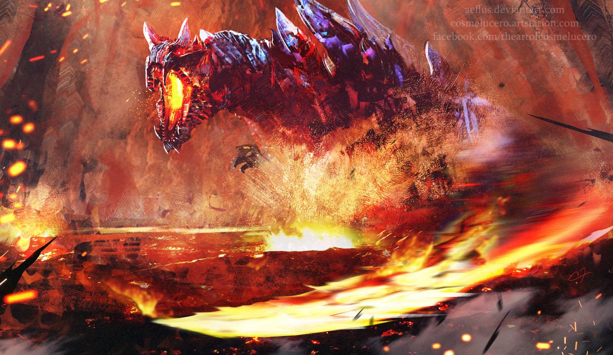 cosmelucero's tweet photo. The deadly Glavenus, had a lot of fun with this piece =). Happy friday and happy hunting! Get them relics!
High Res available here: https://t.co/Ovjz9JLy2J
#MHW #MHWorld #glavenus #mhgenerations #relics #TGIF https://t.co/1JSq1q3wqS