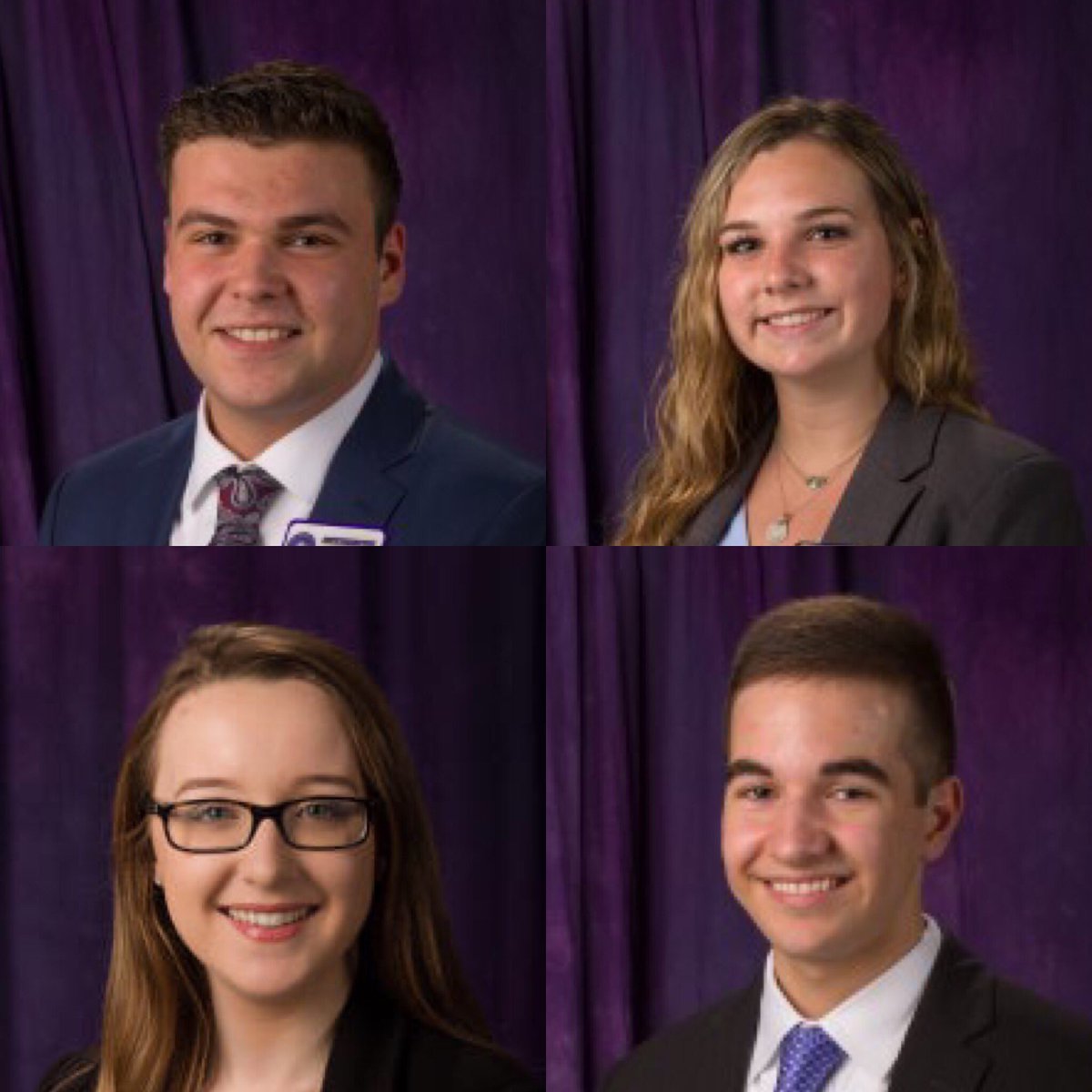 Meet our 2018 -2019 NU CMAA student chapter officers! President Zach Recckio, Vice-President Emily Lovejoy, Secretary Casey Iadresin, and Treasurer Terry Scouras.