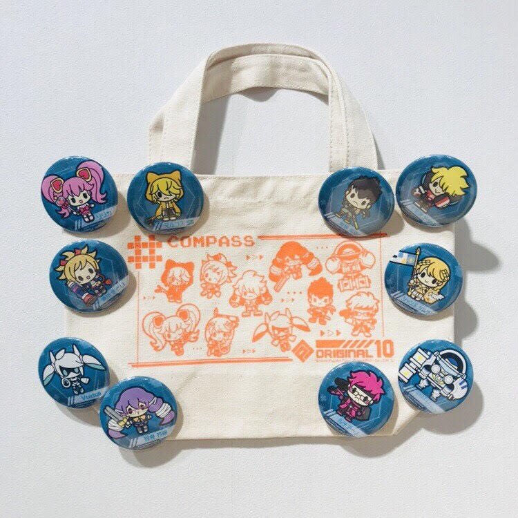 コンパス×THEキャラSHOP】先日入荷した新商品「#コンパス Design